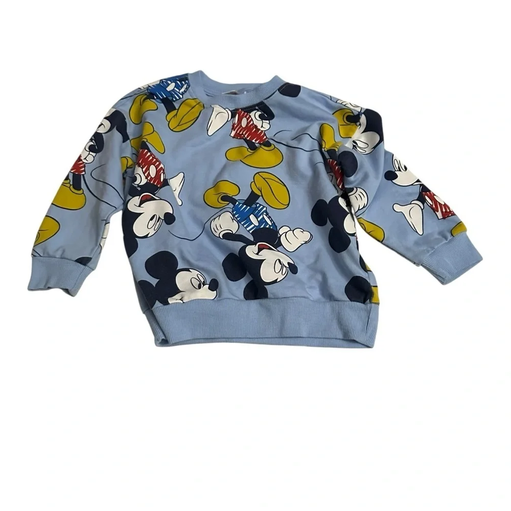 Disney Mickey Mouse Blue Sweatshirt